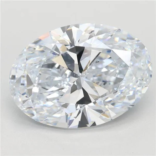 6.74ct Oval Lab Grown Diamond (Colour F, Clarity VVS1, IGI Certified)