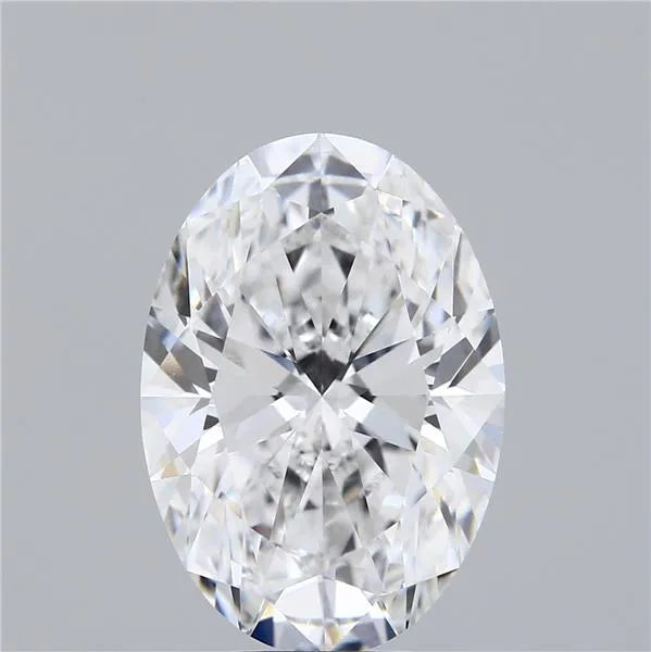 6.75ct Oval Lab Grown Diamond (Colour D, Clarity VVS2, GIA Certified)
