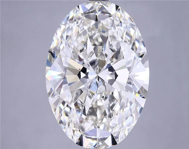 6.76ct Oval Lab Grown Diamond (Colour G, Clarity VS1, IGI Certified)