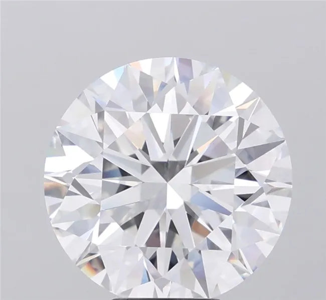 6.83ct Round Lab Grown Diamond (Colour E, Clarity VVS2, Cut EX, IGI Certified)