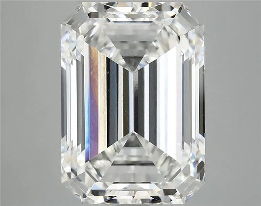 6.91ct Emerald Lab Grown Diamond (Colour E, Clarity VS1, IGI Certified)
