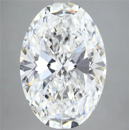 6.95ct Oval Lab Grown Diamond (Colour D, Clarity VVS2, IGI Certified)