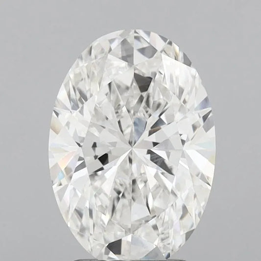 2.59ct Oval Lab Grown Diamond (Colour F, Clarity VVS2, IGI Certified)