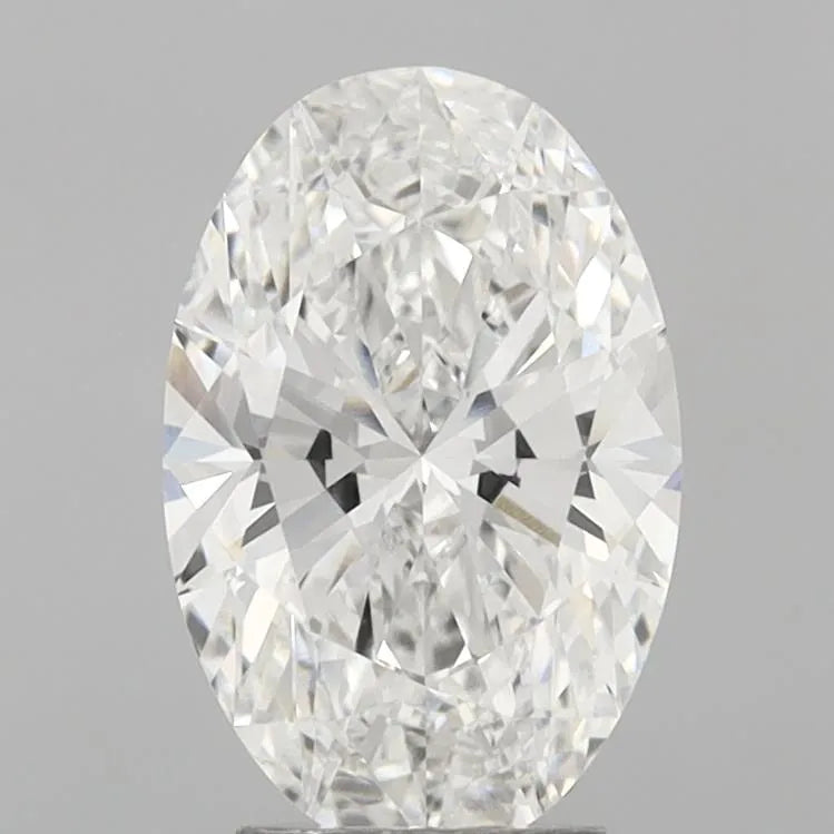 3.53ct Oval Lab Grown Diamond (Colour F, Clarity VVS2, IGI Certified)