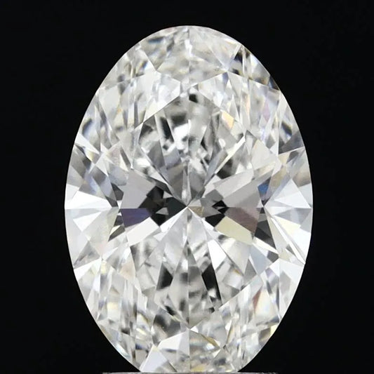 3.05ct Oval Lab Grown Diamond (Colour F, Clarity VVS2, IGI Certified)