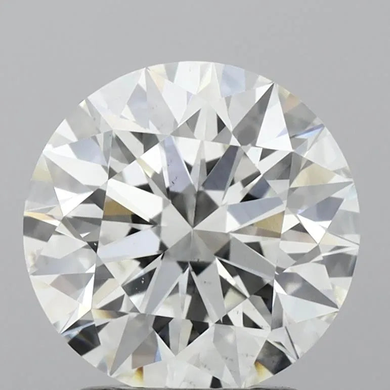 2.10ct Round Lab Grown Diamond (Colour E, Clarity VS2, Cut EX, IGI Certified)