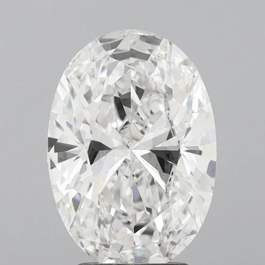 3.00ct Oval Lab Grown Diamond (Colour E, Clarity VS1, IGI Certified)