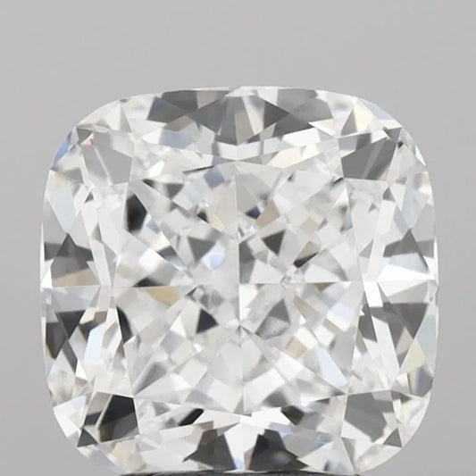 3.00ct Cushion modified Lab Grown Diamond (Colour D, Clarity VVS2, IGI Certified)