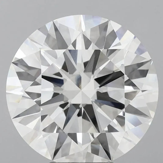 6.78ct Round Lab Grown Diamond (Colour F, Clarity VVS2, Cut ID, IGI Certified)