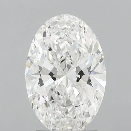 2.51ct Oval Lab Grown Diamond (Colour E, Clarity VVS2, IGI Certified)