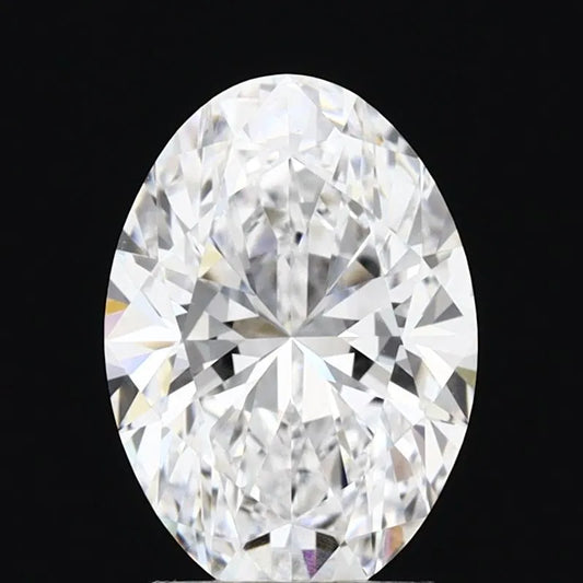 2.55ct Oval Lab Grown Diamond (Colour D, Clarity VVS2, IGI Certified)