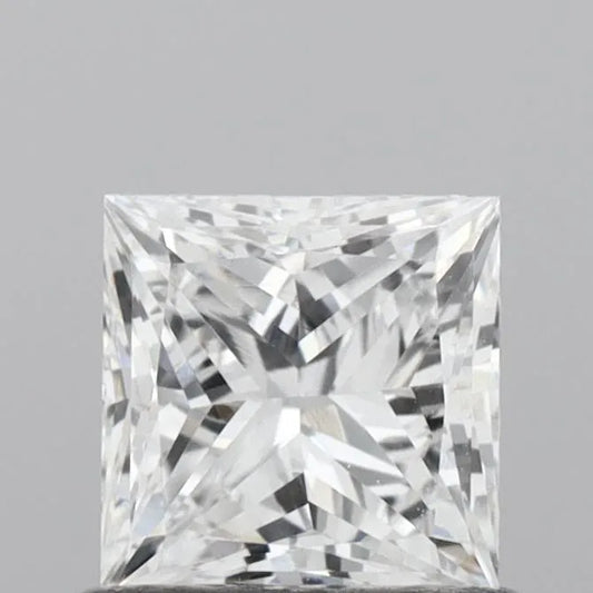 0.72ct Princess Lab Grown Diamond (Colour D, Clarity VS1, IGI Certified)