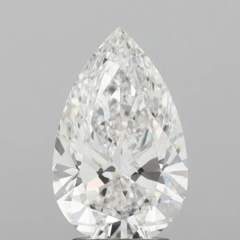 3.00ct Pear Lab Grown Diamond (Colour F, Clarity VVS2, IGI Certified)