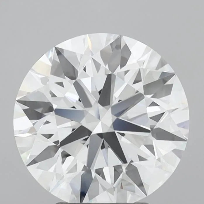 3.75ct Round Lab Grown Diamond (Colour G, Clarity VVS2, Cut ID, IGI Certified)