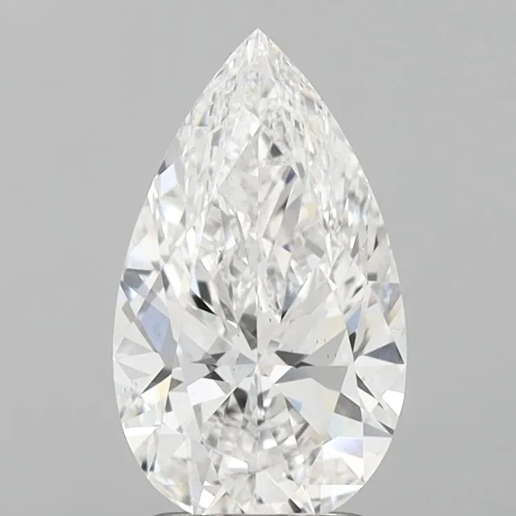 2.50ct Pear Lab Grown Diamond (Colour E, Clarity VS2, IGI Certified)