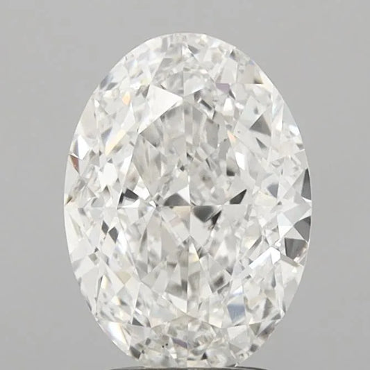 3.05ct Oval Lab Grown Diamond (Colour F, Clarity VS1, IGI Certified)