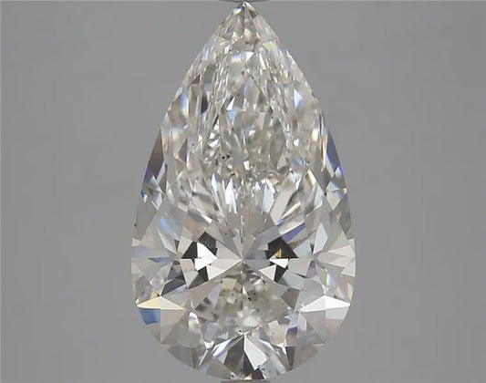 4.33ct Pear Lab Grown Diamond (Colour G, Clarity VS2, IGI Certified)