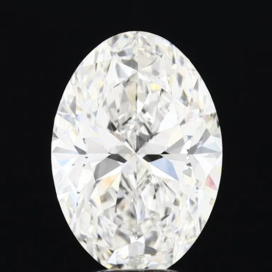 4.06ct Oval Lab Grown Diamond (Colour F, Clarity VVS2, IGI Certified)