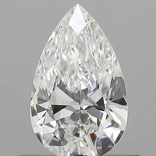 0.53ct Pear Lab Grown Diamond (Colour D, Clarity IF, IGI Certified)
