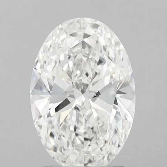 2.51ct Oval Lab Grown Diamond (Colour E, Clarity VVS2, IGI Certified)