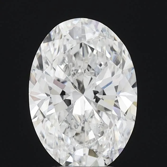 3.41ct Oval Lab Grown Diamond (Colour E, Clarity VS1, IGI Certified)