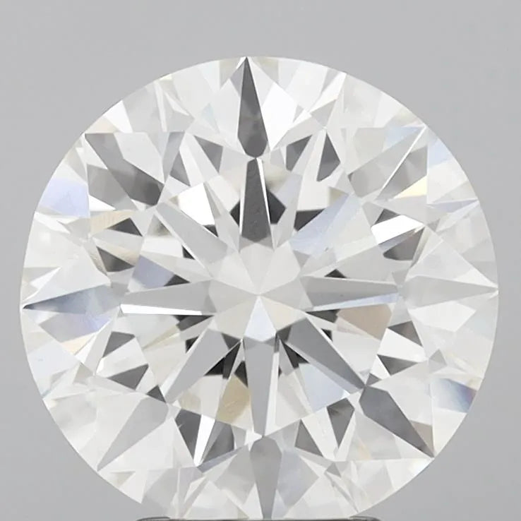 4.08ct Round Lab Grown Diamond (Colour G, Clarity VVS2, Cut ID, IGI Certified)