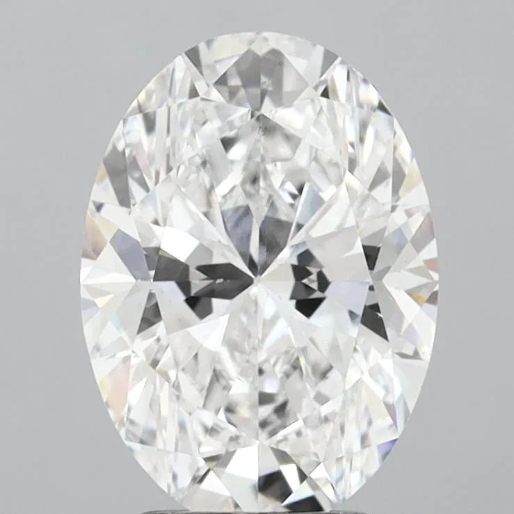 3.02ct Oval Lab Grown Diamond (Colour D, Clarity VS1, IGI Certified)