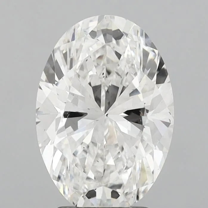 3.01ct Oval Lab Grown Diamond (Colour E, Clarity SI1, IGI Certified)