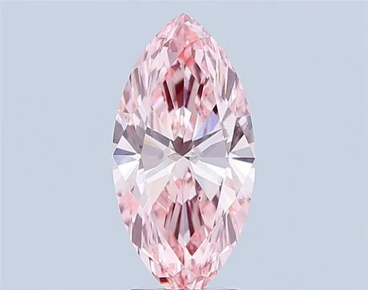 2.52ct Marquise Lab Grown Diamond (Colour Fancy Intense Pink, Clarity VVS1, IGI Certified)