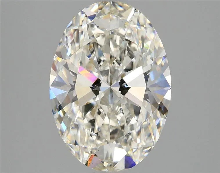 3.02ct Oval Lab Grown Diamond (Colour H, Clarity VS1, IGI Certified)