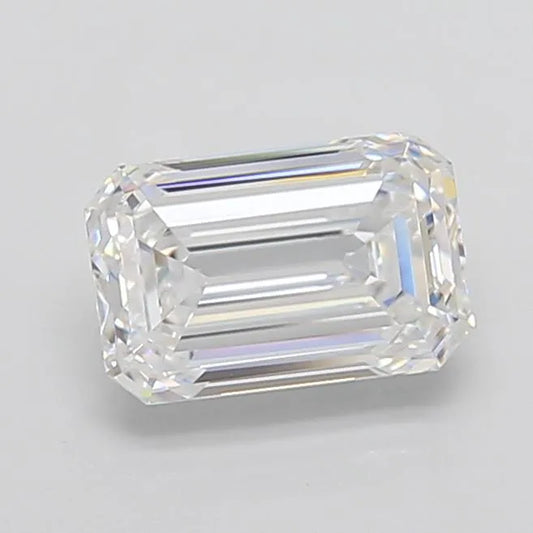 3.03ct Emerald Lab Grown Diamond (Colour D, Clarity VVS1, IGI Certified)