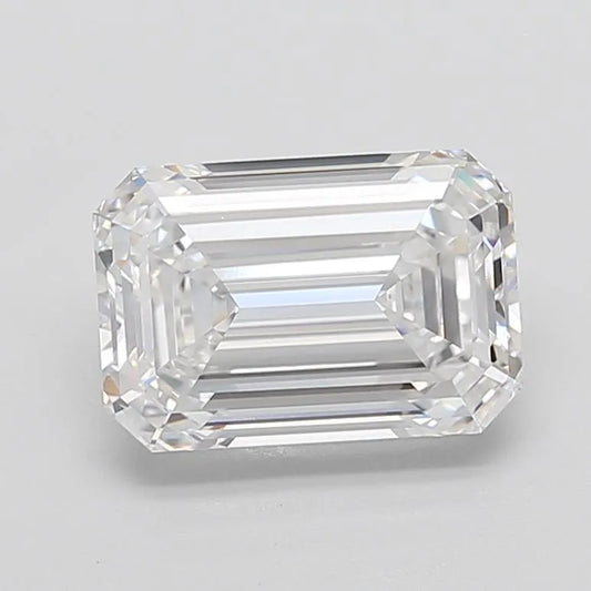 5.21ct Emerald Lab Grown Diamond (Colour D, Clarity VVS1, IGI Certified)