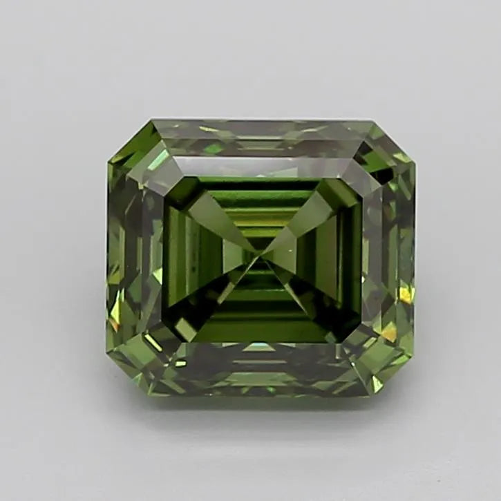 5.02ct Emerald Lab Grown Diamond (Colour Fancy Vivid Green, Clarity VS1, IGI Certified)