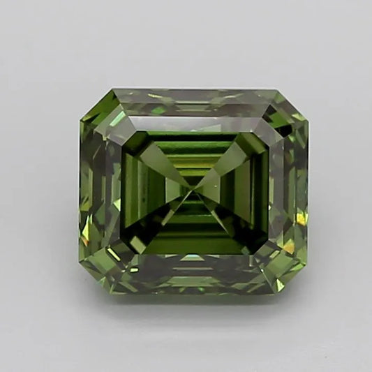 5.02ct Emerald Lab Grown Diamond (Colour Fancy Vivid Green, Clarity VS1, IGI Certified)
