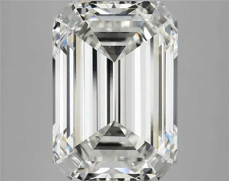 7.10ct Emerald Lab Grown Diamond (Colour G, Clarity VVS2, IGI Certified)