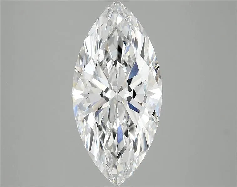 3.02ct Marquise Lab Grown Diamond (Colour E, Clarity VVS2, IGI Certified)