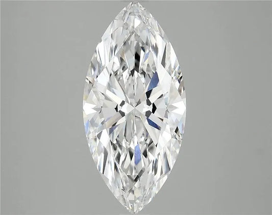 3.02ct Marquise Lab Grown Diamond (Colour E, Clarity VVS2, IGI Certified)