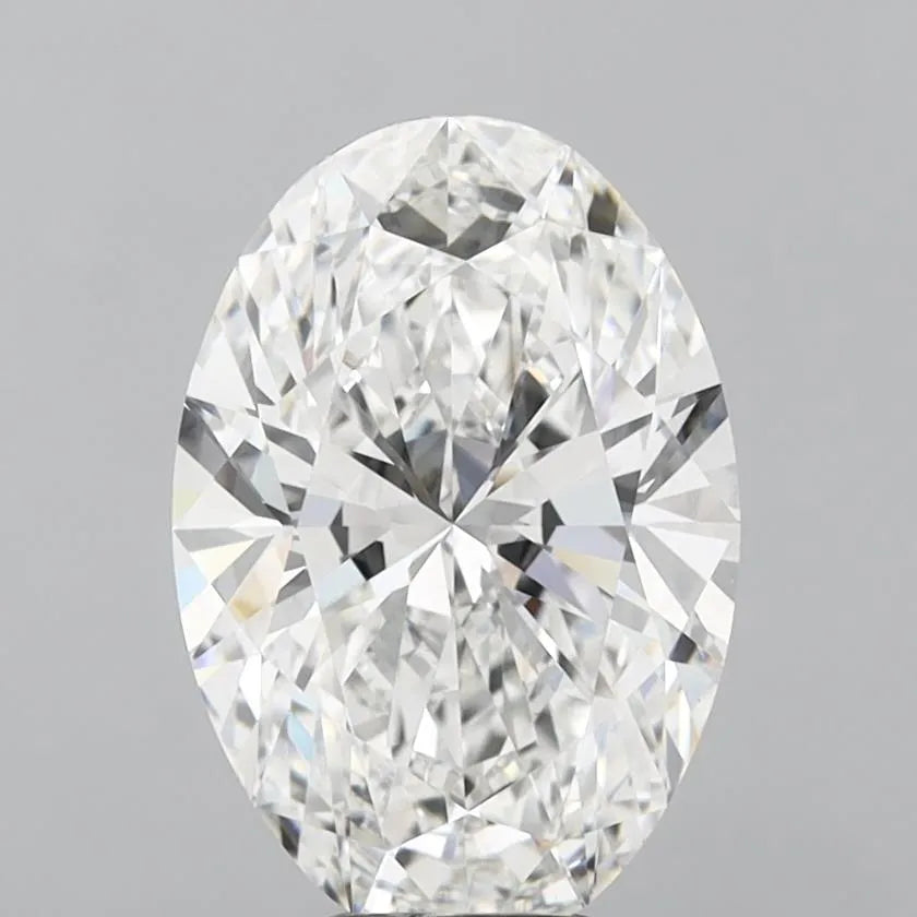 7.00ct Oval Lab Grown Diamond (Colour F, Clarity VS1, IGI Certified)