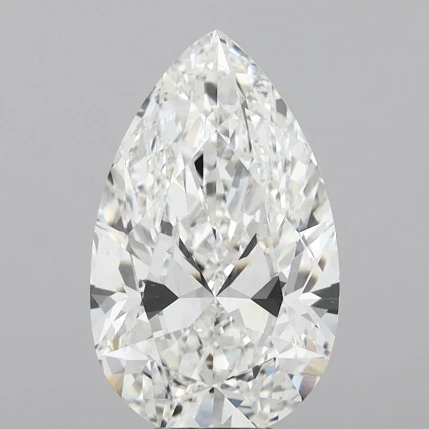 7.00ct Pear Lab Grown Diamond (Colour F, Clarity VVS2, IGI Certified)