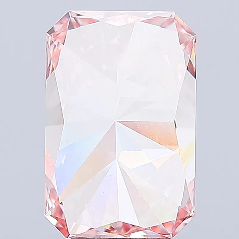 7.00ct Radiant Lab Grown Diamond (Colour Fancy Vivid Pink, Clarity VS1, IGI Certified)