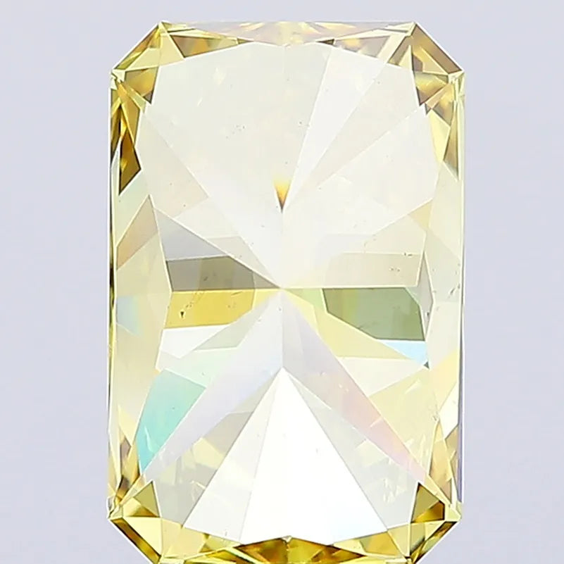 7.00ct Radiant Lab Grown Diamond (Colour Fancy Vivid Yellow, Clarity VS2, IGI Certified)