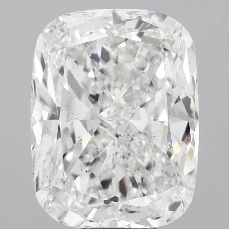 7.01ct Cushion modified Lab Grown Diamond (Colour E, Clarity SI1, IGI Certified)