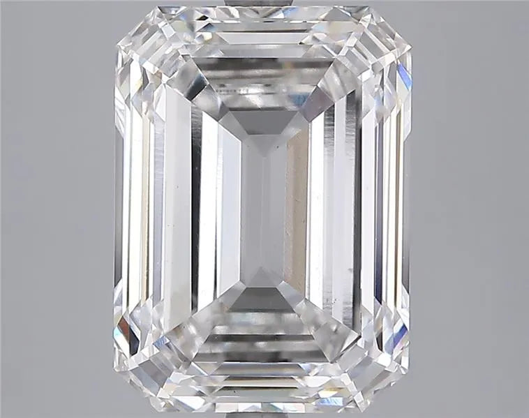 7.01ct Emerald Lab Grown Diamond (Colour G, Clarity VS1, IGI Certified)