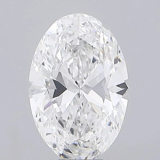 7.01ct Oval Lab Grown Diamond (Colour D, Clarity VS2, IGI Certified)