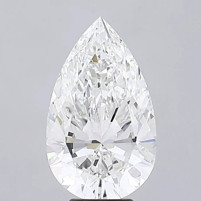 7.01ct Pear Lab Grown Diamond (Colour F, Clarity VS2, IGI Certified)