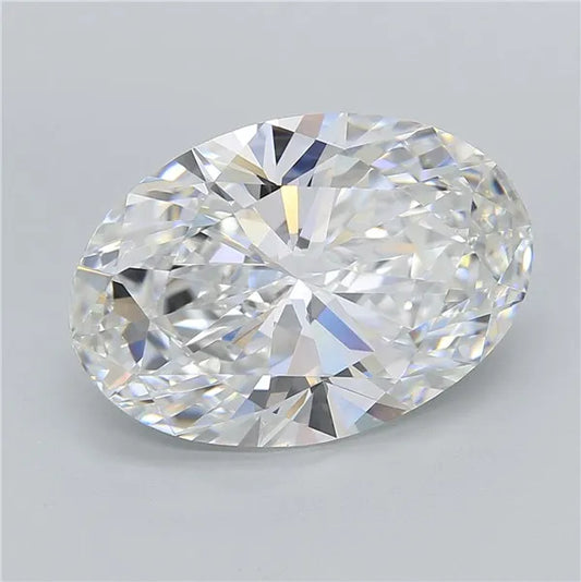 7.02ct Oval Lab Grown Diamond (Colour E, Clarity VVS2, IGI Certified)