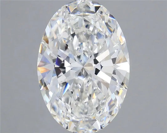 7.02ct Oval Lab Grown Diamond (Colour E, Clarity VVS2, IGI Certified)