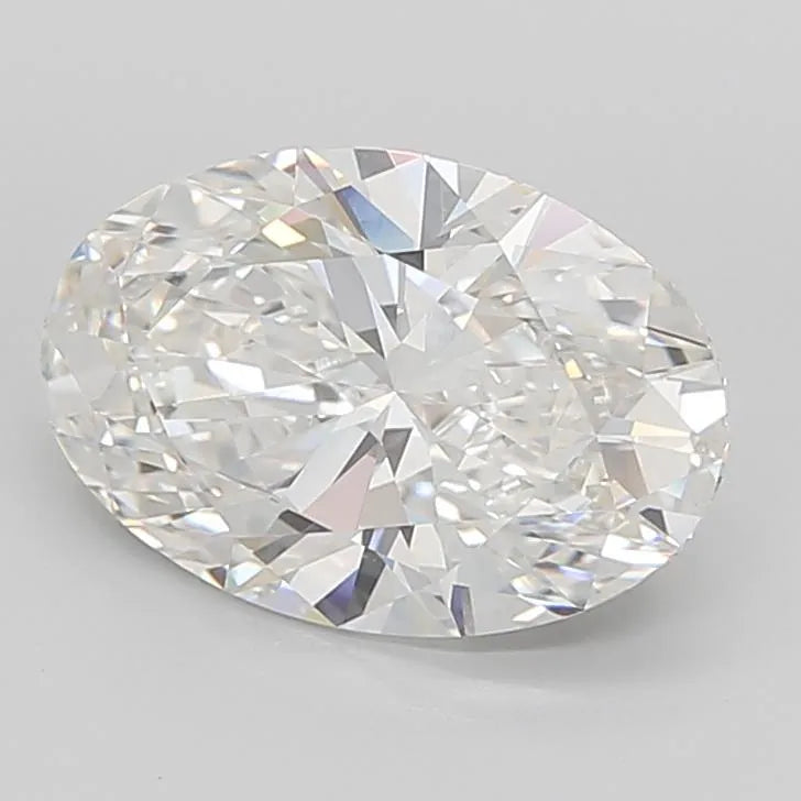 7.02ct Oval Lab Grown Diamond (Colour F, Clarity VVS2, IGI Certified)
