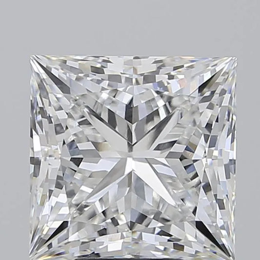 7.02ct Princess Lab Grown Diamond (Colour E, Clarity VVS2, IGI Certified)
