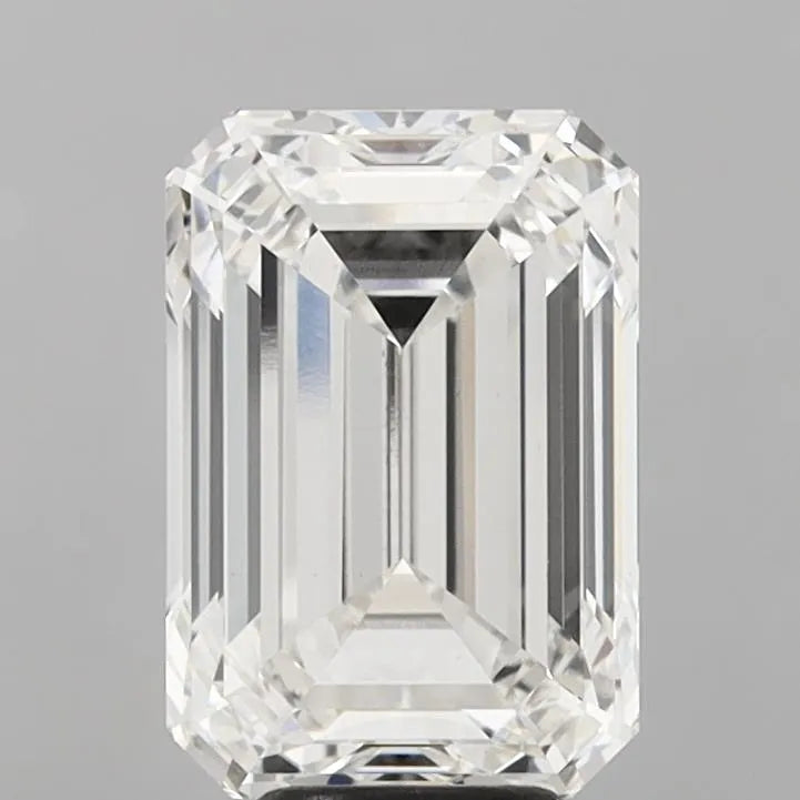 7.03ct Emerald Lab Grown Diamond (Colour F, Clarity VVS2, IGI Certified)